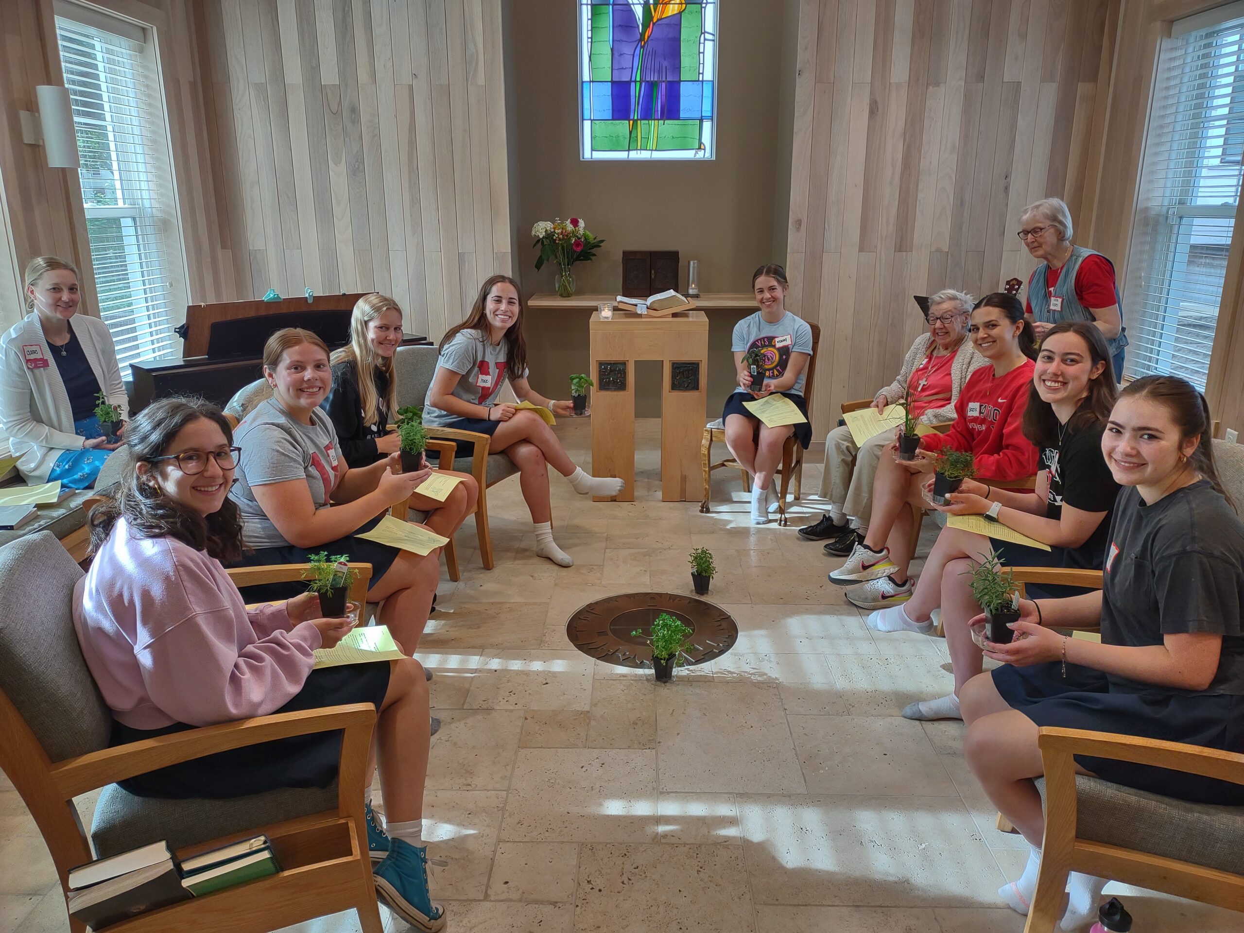 Commissioning in the Chapel