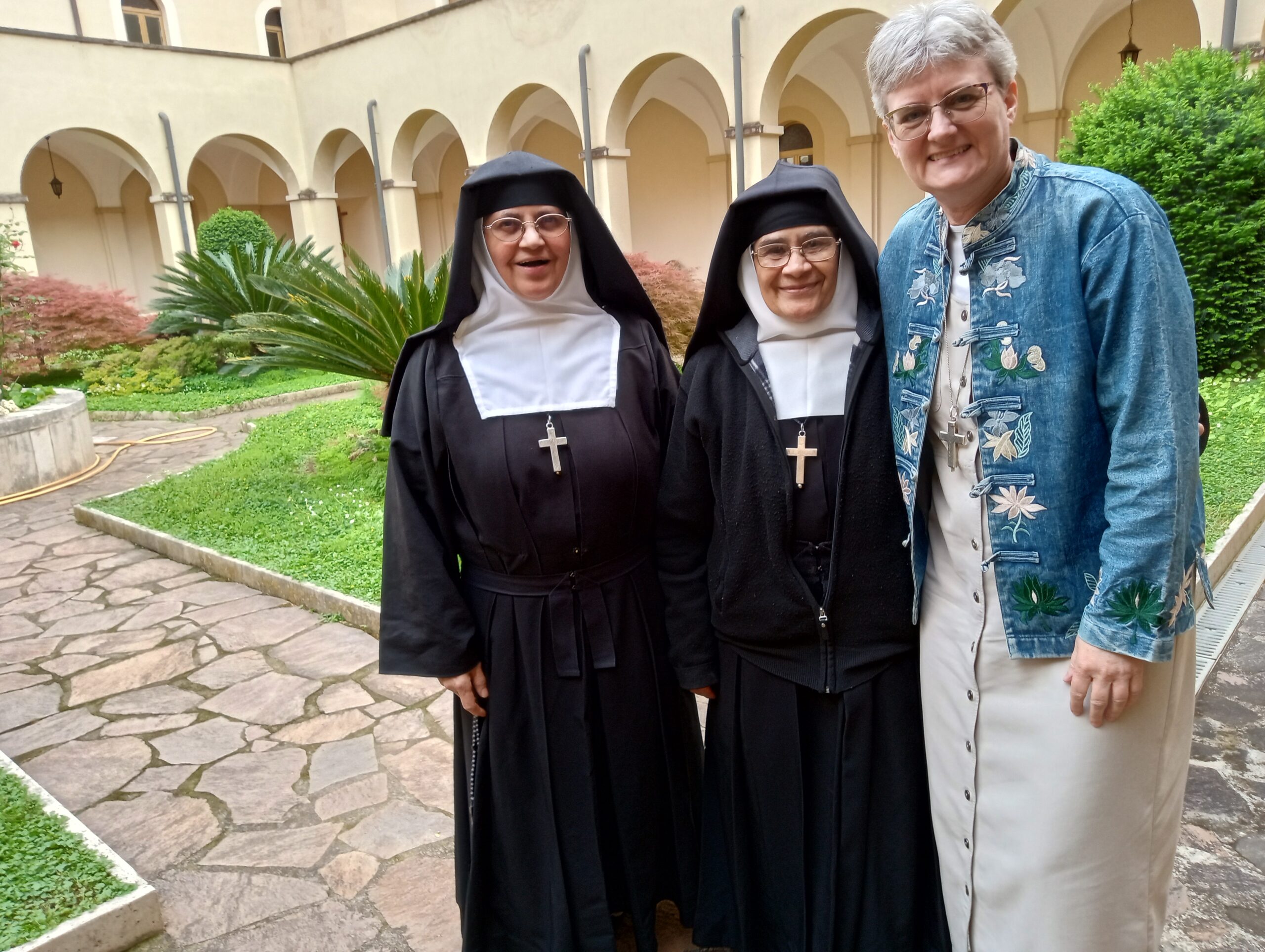 Sister Brenda with Italian Sisters